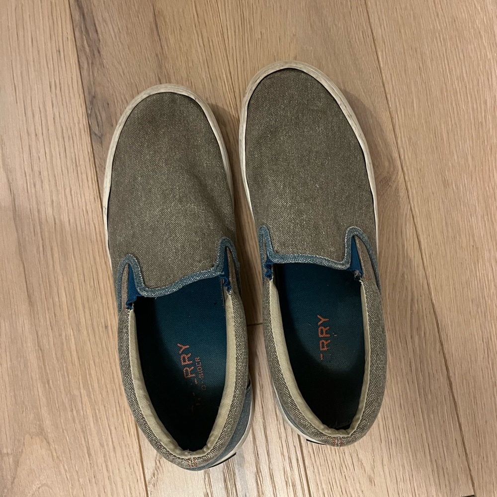 Sperry slide on sneakers